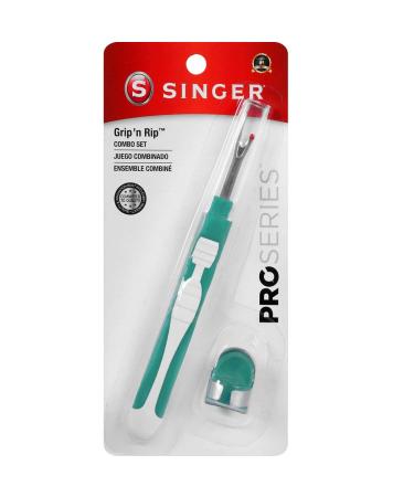 SINGER Angled Edge Lint Brush with Comfort Grip