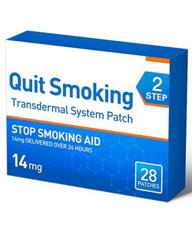 Tuwyfe Smoking Aid Stop Smoking Patches Step 2 to Quit Smoking Easy and Effective to Quit Smoking28 Patches 14 mg