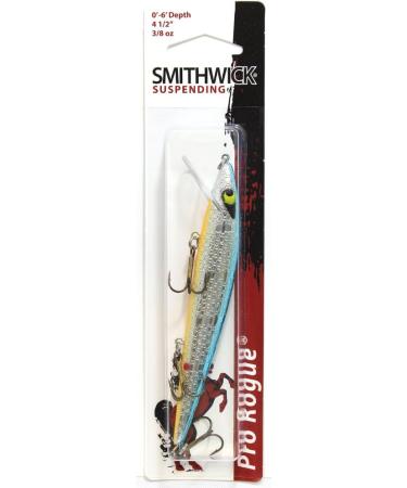 OLD SMITHWICK SPOONBILL ROGUE FISHING LURE • SRB-1299 GREEN/YELLOW/ORANGE 