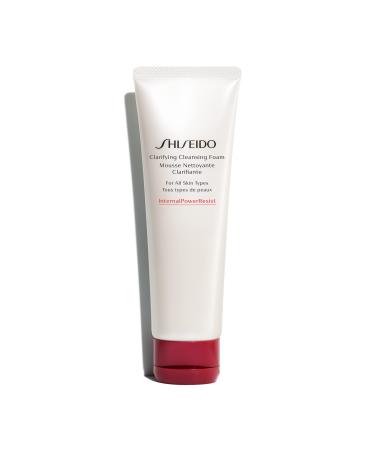 Shiseido Clarifying Cleansing Foam - 125 mL - Cleanses  Balances & Removes Impurities for Smoother  Radiant Complexion - For All Skin Types