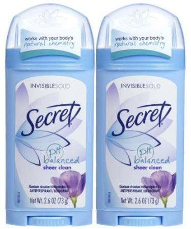 Secret Clinical Strength Smooth Solid Women's Antiperspirant & Deodorant  Sensitive Hypoallergenic ,Unscented, 1.6 oz