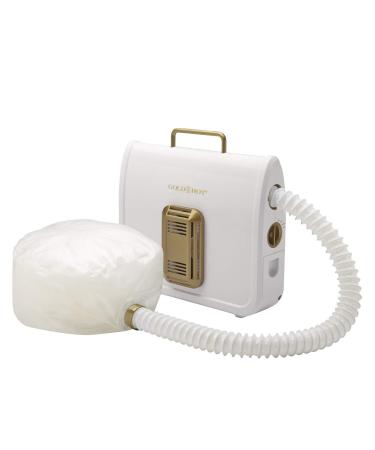 Gold 'N Hot Professional Ionic Soft Bonnet Hair Dryer | Reduce Frizz for Natural, Healthy-Looking Hair