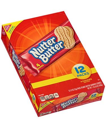 Nutter Butter Family Size Peanut Butter Sandwich Cookies, 16 oz