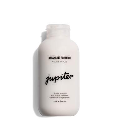 Jupiter Color Safe Anti Dandruff Shampoo - Sulfate Free - For Dry  Itchy  Oily  Flaky Scalp Treatment - Vegan - Natural Fragrance - Zinc Shampoo for Women & Men - Paraben & Phthalate Free - 9.5 fl oz