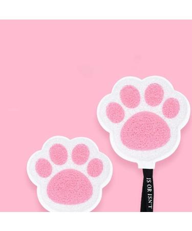 3pcs Cute Cat Paw Shaped Dish Sponge Brush With Cleaning Miracle