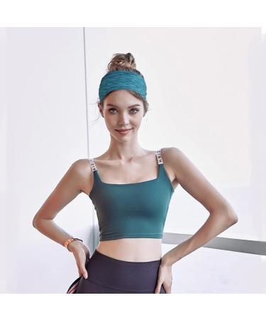 12 PCS Yoga Cotton Headbands, Stretch Elastic Headbands Non Slip Workout  Sweatbands Sport Running Headbands for Women Girls Ladies Exercise Fitness