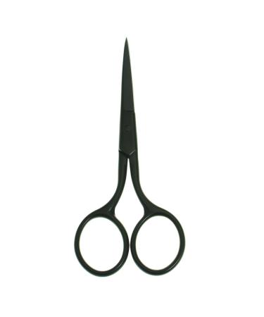 Motanar Cuticle Nail Scissors - Stainless Steel Precision Manicure Scissor  - Extra Pointed Straight Curved Fingernail Scissor (Straight Piont)