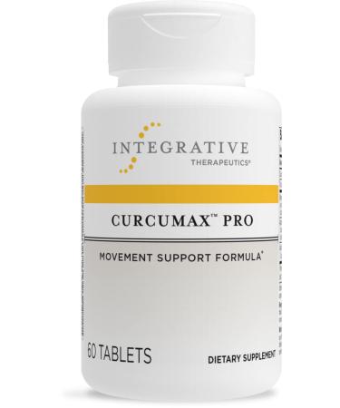 Integrative Therapeutics Curcumax Pro - Movement Support Formula with Alpha-Glycosyl Isoquercitrin, ApresFlex Boswellia Extract, Meriva Curcumin* - Dairy Free - Vegan - 60 Tablets