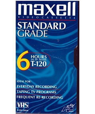 maxell p6-120 xrm hi professional quality 8mm videocassette