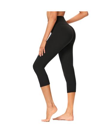 GAYHAY 3 Pack Leggings with Pockets for Women - High Waisted Tummy Control  Buttery Soft Workout Gym Yoga Pants Black/Black/Black Large-X-Large