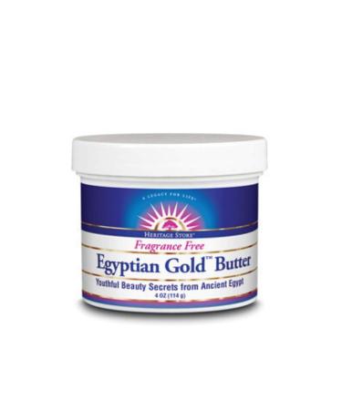 HERITAGE STORE Egyptian Gold Butter Non GMO  Butter  Unscented (Jar) 4oz