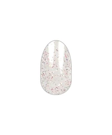 Color Street: Wannabe (glitter overlay on translucent pink) Clear Pink 16 Count (Pack of 1)