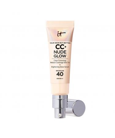 IT Cosmetics Your Skin But Better CC+ and Nude Glow Lightweight Medium Coverage Foundation and Glow Serum