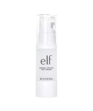 e.l.f. Mineral Infused Face Primer Primer For A Smooth Foundation Base Fills In Fine Lines & Refines Complexion Vegan & Cruelty-free Large Mineral Infused Face Primer 30.00 ml (Pack of 1)