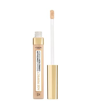 L'Oreal Paris Age Perfect Radiant Concealer with Hydrating Serum and Glycerin, Ivory 200 Ivory