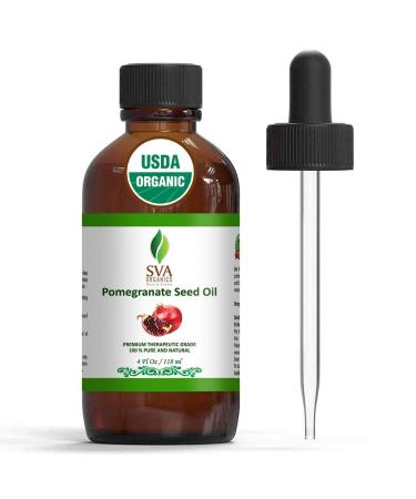 SVA Organics Rosemary Essential Oil Organic USDA 1 Oz Pure