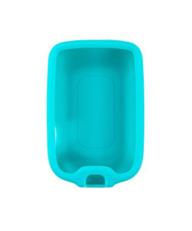 Soft Medical Case Compatible with Freestyle Libre & Libre 2 Reeder Device Silicone Continuous Glucose Monitor Protective Case Cover Light Green
