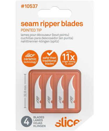 Slice 10514 Mini Box Cutter, Package and Box Opener, Safe Ceramic Blade  Retracts Automatically, Stays Sharp Up to 11x Longer, Right or Left Handed