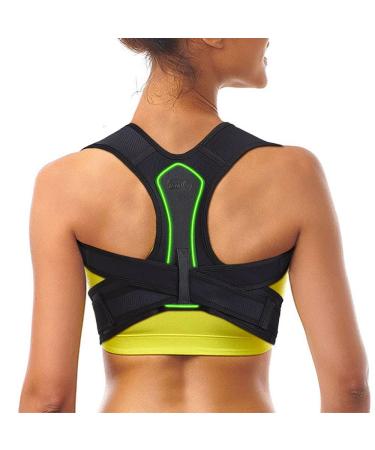 Back Support Belts Posture Corrector Back Brace Improves Posture and  Provides For Lower and Upper Back Pain Men and Women-M