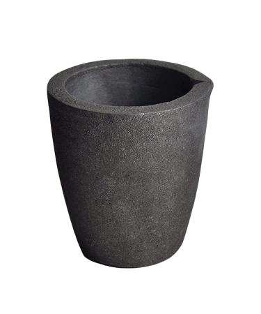 #4 8kg MegaCast, Foundry Clay Graphite Crucibles Black Cup Furnace Torch Melting Casting Refining Gold Silver Copper Brass Aluminum