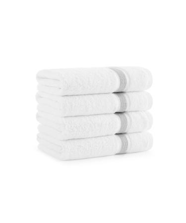 Aston & Arden Turkish Bath Towels - (Pack of 2) Oversized Ultra Soft Thick  & Absorbent 100% Ring Spun Cotton Bathroom Hand Towel, 600 GSM, for Face,  Spa, Home, Hotel, 30 x