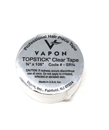 Vapon Topstick The Original Custom Cut A CurveMen's Grooming Tape - 50  Strips Box