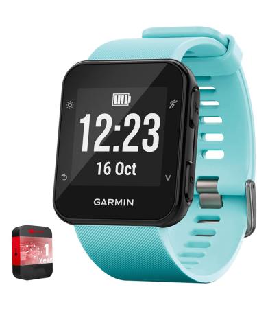 Garmin Forerunner 45S GPS Heart Rate Monitor Running Smartwatch - (Renewed)  Bundle with Fitness & Wellness Suite (WEYV, Yoga Vibes, Daily Burn)