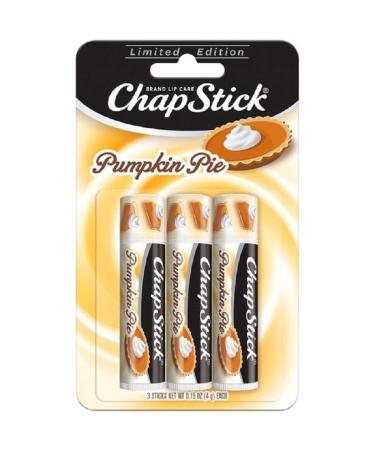 Chapstick Limited Edition Pumpkin Pie (Triple Pack)
