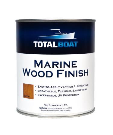 TotalBoat Wet Edge Marine Topside Paint for Boats, Fiberglass, and Wood  (White, Gallon) 1 Gallon (Pack of 1) White