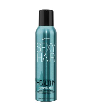 SexyHair Healthy Smooth and Seal Shine and Anti-Frizz Spray | Smooths Cuticle | Adds Shine and Reduces Frizz | All Hair Types Smooth & Seal | 6 fl oz