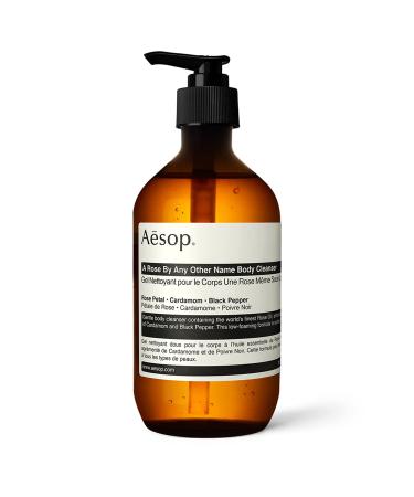 Aesop A Rose by Any Other Name Body Cleanser | 500 mL Body Wash for All Skins Types | Body Skin Cleanser for Men & Women | Alcohol-Free  Gluten-Free & Vegan Body Gel