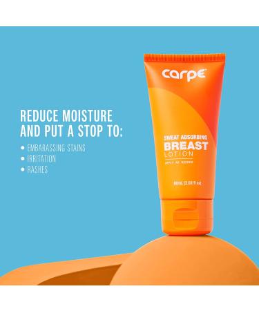 I Tried the Carpe Sweat-Absorbing Breast Lotion