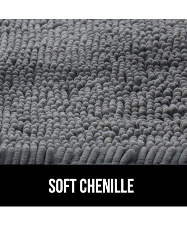 Gorilla Grip  Chenille Bath Rug - Large Sizes