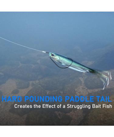 Dr.Fish Soft Plastic Lures for Bass Fishing Drop Shot Fishing