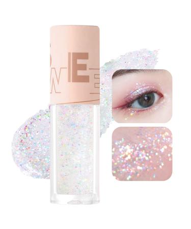 Jutqut Liquid Glitter Eyeshadow - 5 Colors Set Translucent Shimmery &  Sparkle Liquid Eyeliner Create Shinny Glow