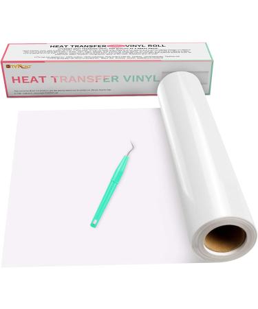 HTVRONT 5FT Glitter Heat Transfer Vinyl, HTV Vinyl Roll for DIY T