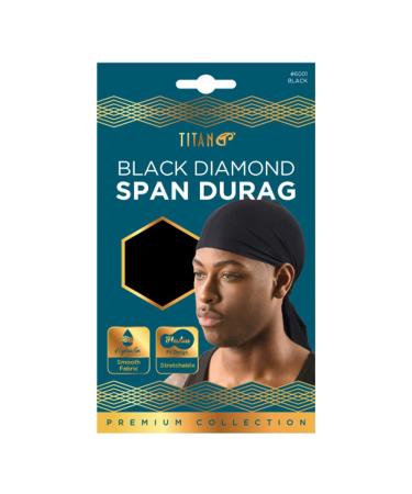 Dream Smooth Stretch SPANDEX CAP Smooth Finish Deluxe Material Color Black  (Item 031 Black) 2 pack