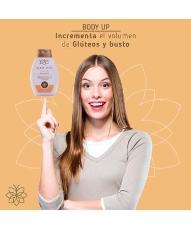 Class Gold Cosmetics Body Up, Tonificador de Gluteos. Firming Cream With  Vitamin E