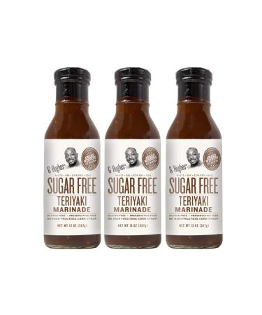 G Hughes Sugar Free Original Teriyaki Sauce 13 oz, 3 Pack