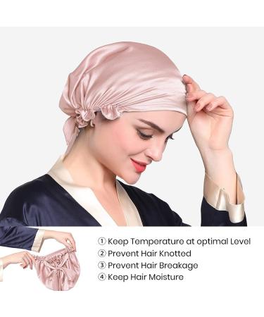 LV Bonnet  Silk hair bonnets, Scarf hairstyles, Hair bonnet