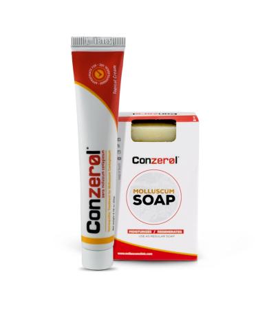 Stop Molluscum Today. Conzerol 2 Step Treatment for Molluscum Contagiosum. Painfree and Natural 