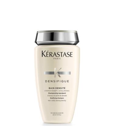 KERASTASE Densifique Densit  Shampoo | Thickening & Strengthening Shampoo | Removes Build-Up & Adds Shine | With Hyaluronic Acid | For Fine  Thin & Thinning Hair 8.5 Fl Oz (Pack of 1)