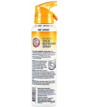 Arm & Hammer Shoe Refresher Spray, Odor Defense - 4 oz