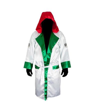 Personalized Satin Boxing Robe with Embroidered Logo