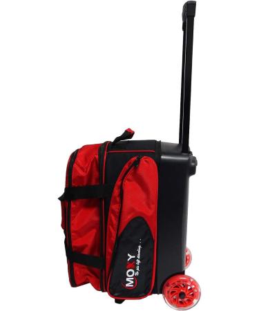 Moxy 2-Ball Roller Bowling Bag - Red 