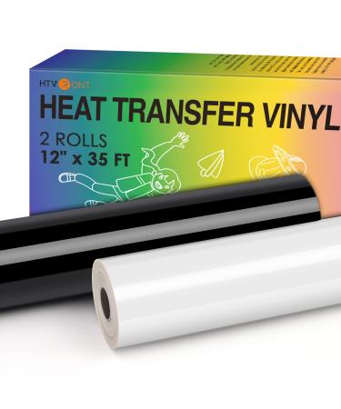 HTV Heat Transfer Vinyl Bundle: 36 Pack 12 x 10 Iron on Vinyl for T-Shirt  27 Assorted Colors with HTV Accessories Tweezers for Cricut Silhouette  Cameo or Heat Press Machine 36 Pack 36