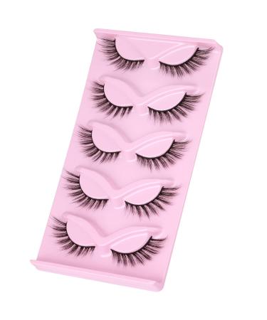  False Eyelashes 14mm Faux 3D Mink Lashes Natural Look