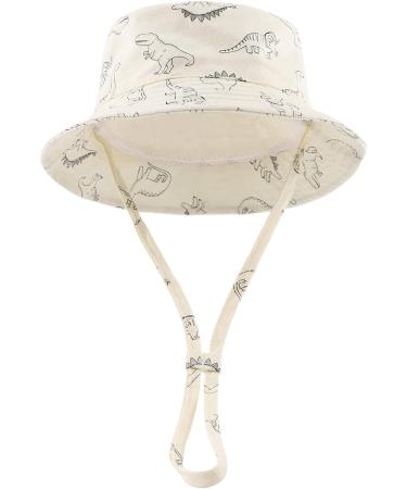 XIAOHAWANG Baby Boy Sun Hat Infant Toddler Dinosaur Bucket Hats