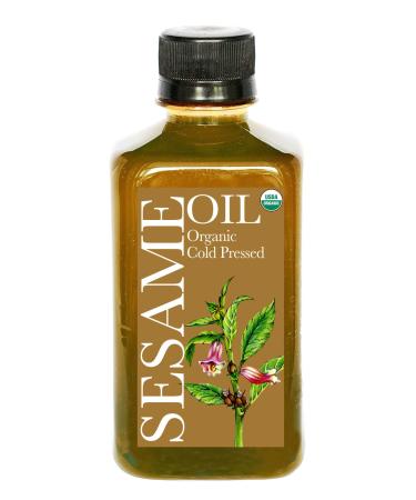 Daana Organic Sesame Oil for Skin: Extra Virgin, Cold Pressed (12 fl oz) 12 Fl Oz (Pack of 1)