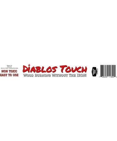 Diablos Touch - Wood Burning Gel for Crafting Drawing DIY Projects and  More. 4 OZ Gel Jar Easy to use No Need for HOT Irons This Works with Most  Woods and Paper 